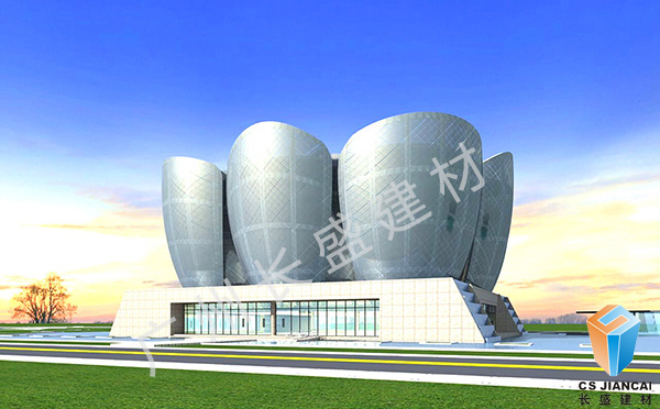雙曲氟碳鋁單板應用效果實(shí)例圖1001