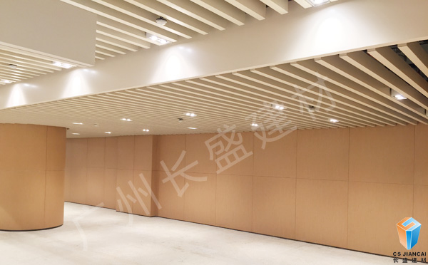 地下車(chē)庫木紋鋁蜂窩板隔墻
