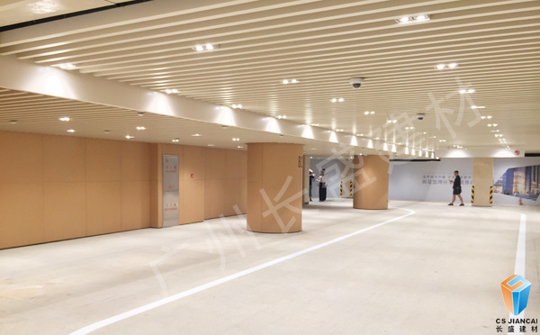 地下車(chē)庫亞光白鋁方通